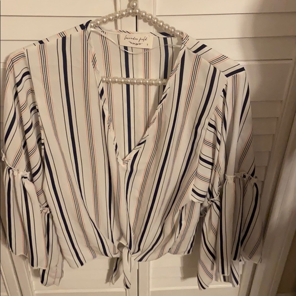 NWOT Lavender field blouse